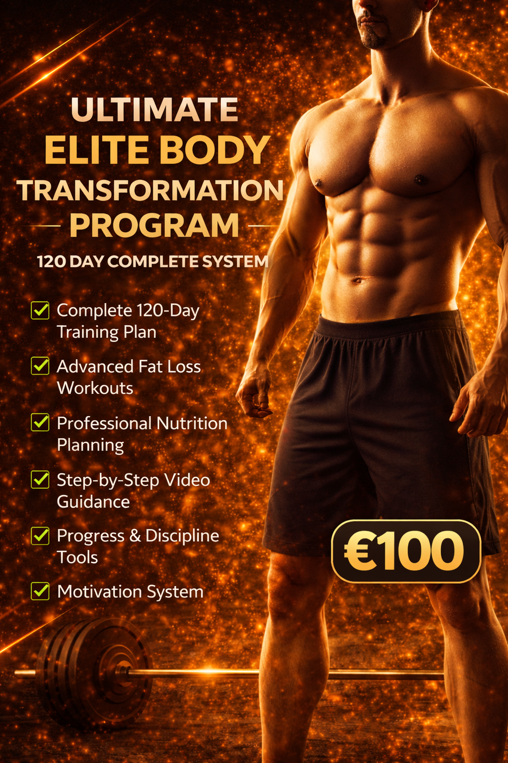 Ultimate Elite Body Transformation Program – 120 Day Complete System