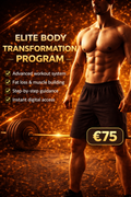 Elite Body Transformation Program – Advanced Digital Fitness System