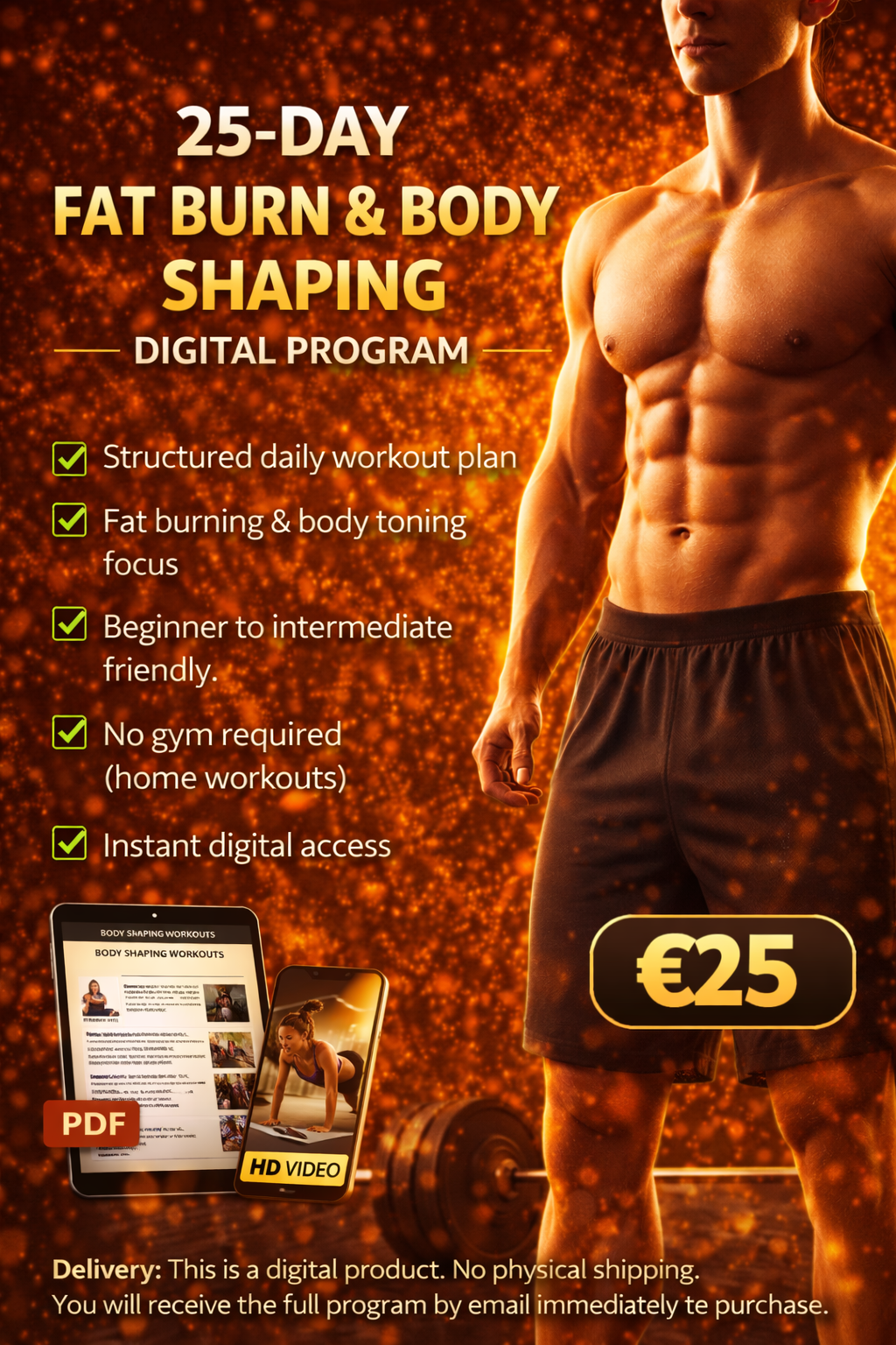 25-Day Fat Burn & Body Shaping Digital Program