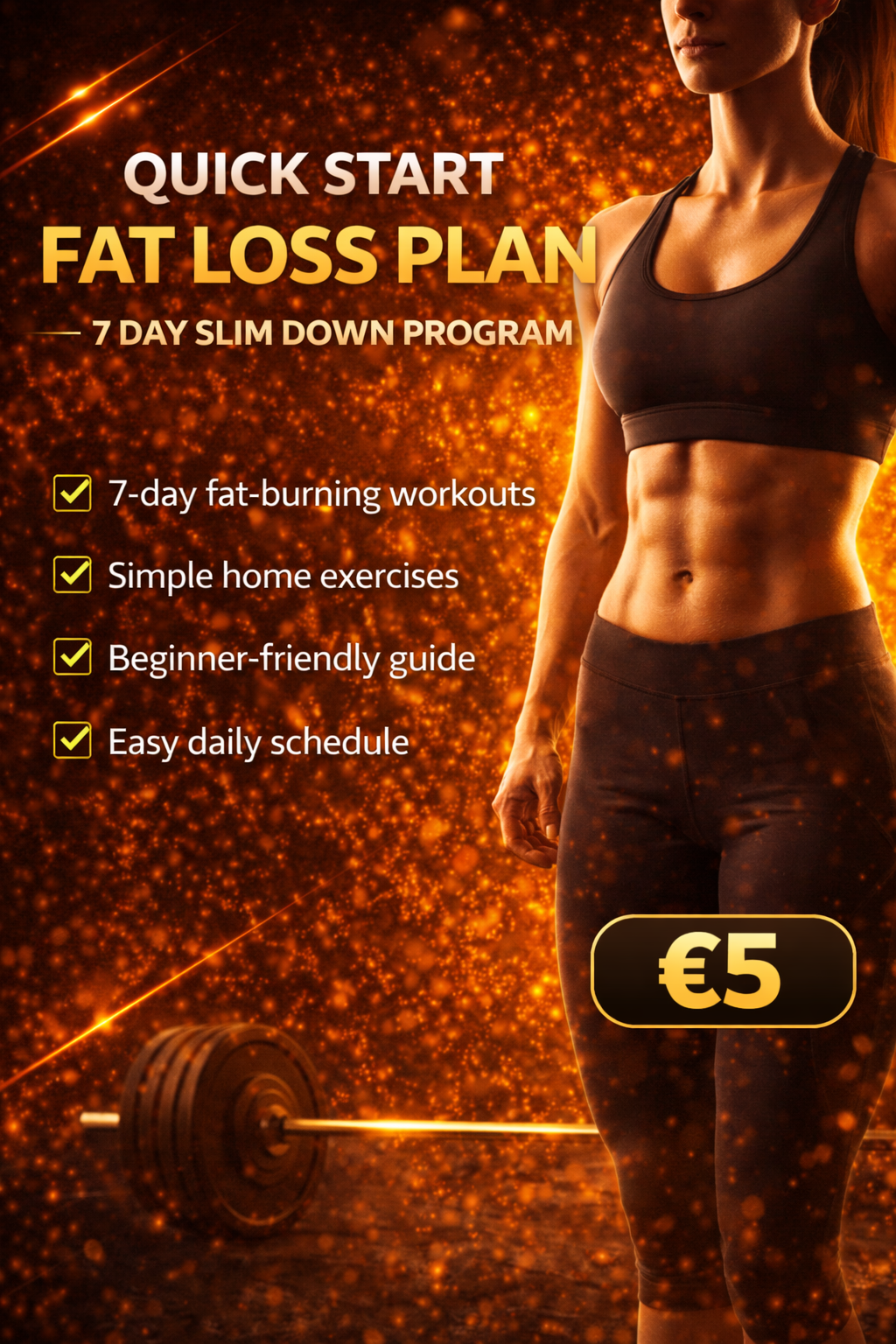 Quick Start Fat Loss Plan – 7 Day Slim Down Program